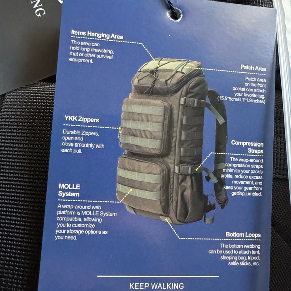 Mardingtop Black Version Tactical Backpack - Picture 3 of 6